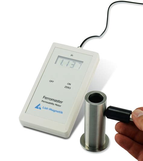 magnetic permeability tester|how to measure magnetic permeability.